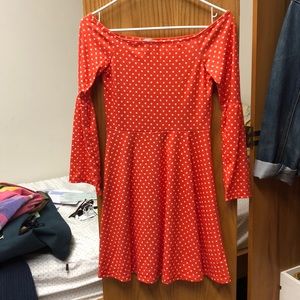 NWOT ASOS Cotton Dress with Bell Sleeves